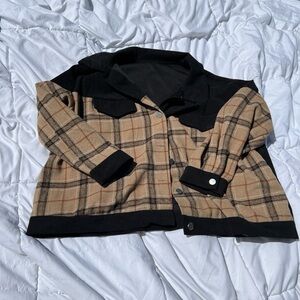 Plaid shacket